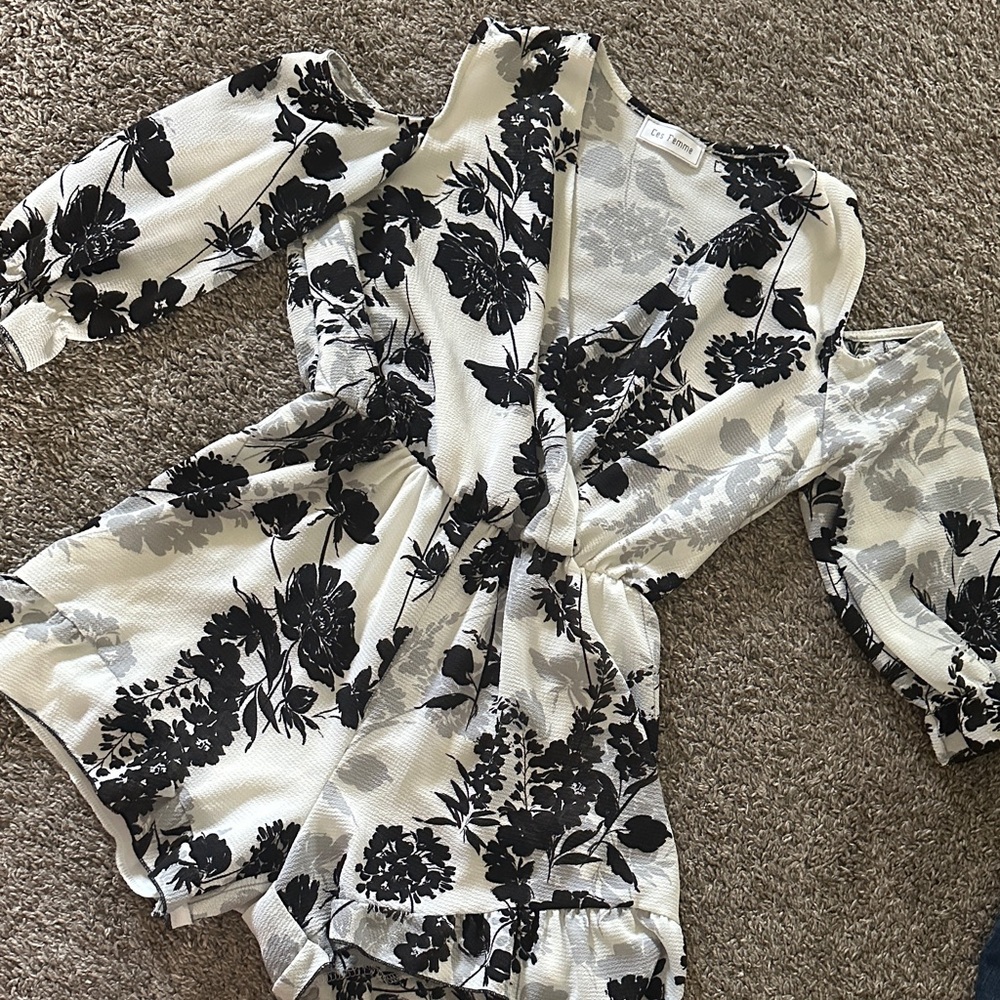 Ces Femme Floral Romper